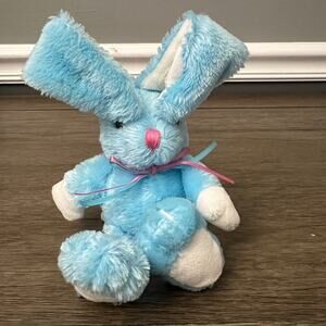 Dan Dee‎ Blue Easter Bunny Rabbit Plush